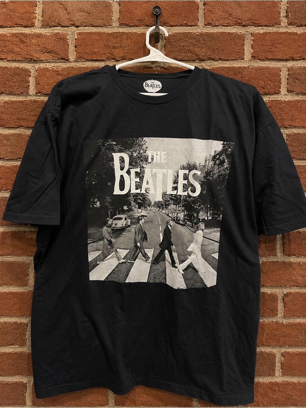 Hybrid Apparel Black Beatles Abbey Road Graphic Tee
